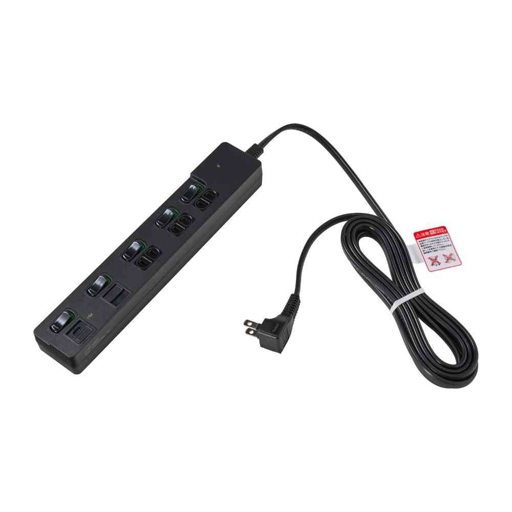 エルパ ELPA SW付USBタップ3m黒 WLK-3223SUC(BK) - Image 2