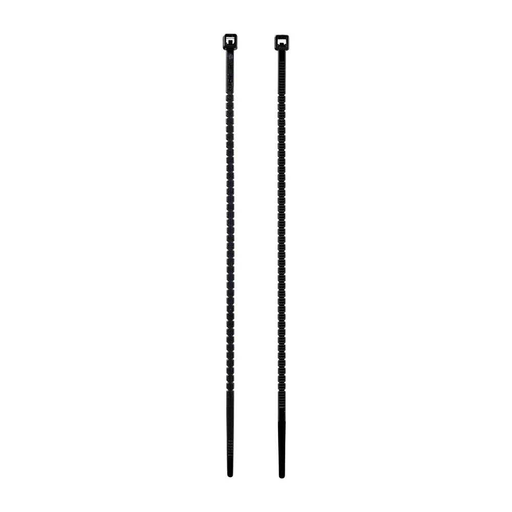 ELPA 手で切れる結束バンド 150mm 耐候性ブラック KBK-150020（BK） 20本入 - Image 2
