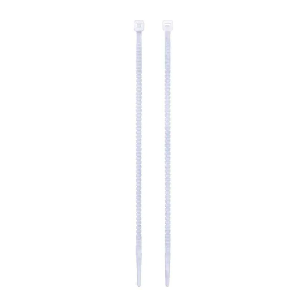 ELPA 手で切れる結束バンド 200mm KBK-200020(WH) 20本入 - Image 5
