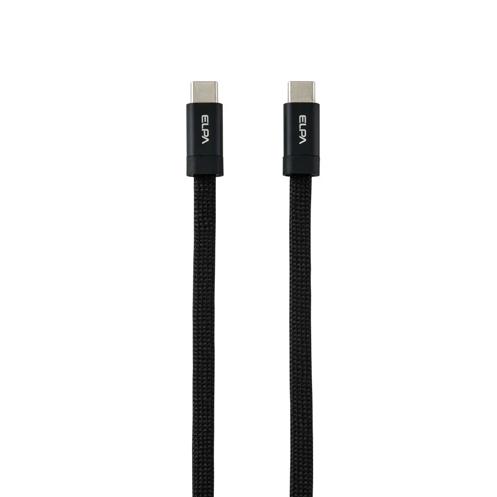 エルパ ELPA マグネットUSBケーブル フラット CtoC MCA-FCC1060 - Image 4