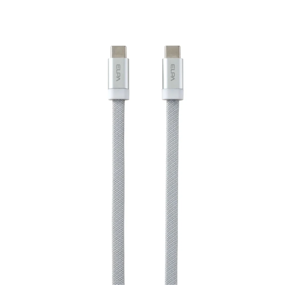 エルパ ELPA マグネットUSBケーブル フラット CtoC MCA-FCC1060 - Image 4