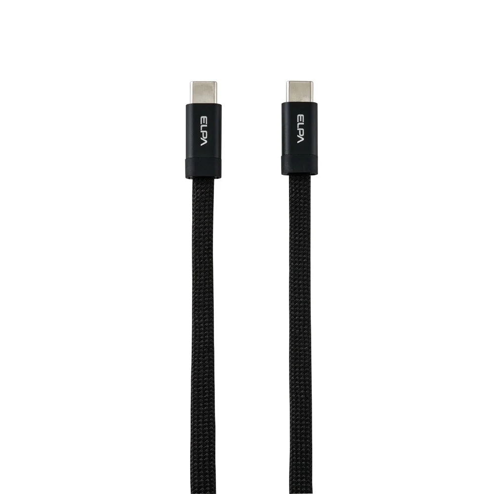 エルパ ELPA マグネットUSBケーブル フラット CtoC MCA-FCC1560 - Image 4