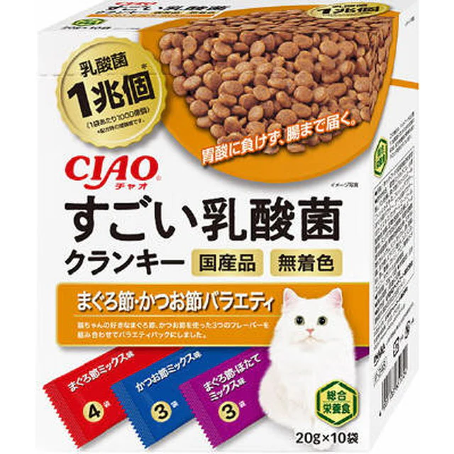 CIAOすごい乳酸菌クランキー まぐろ節・かつお節バラエティ - Image 2