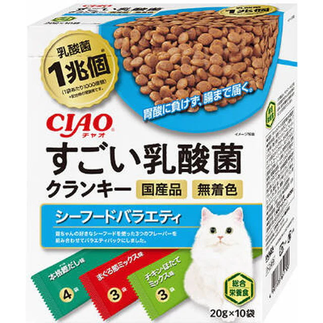 CIAOすごい乳酸菌クランキー シーフードバラエティ - Image 2