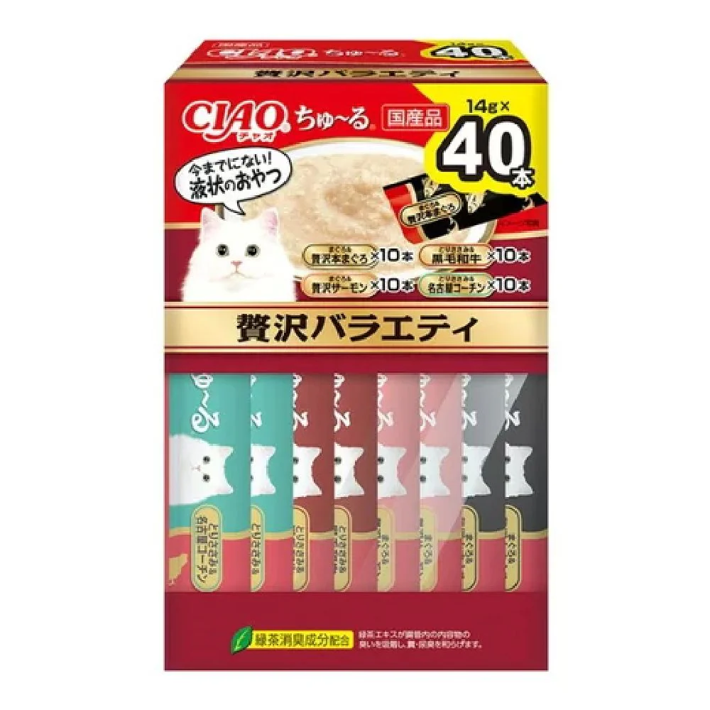ちゅーる贅沢バラエティ 14g×40P - Image 3