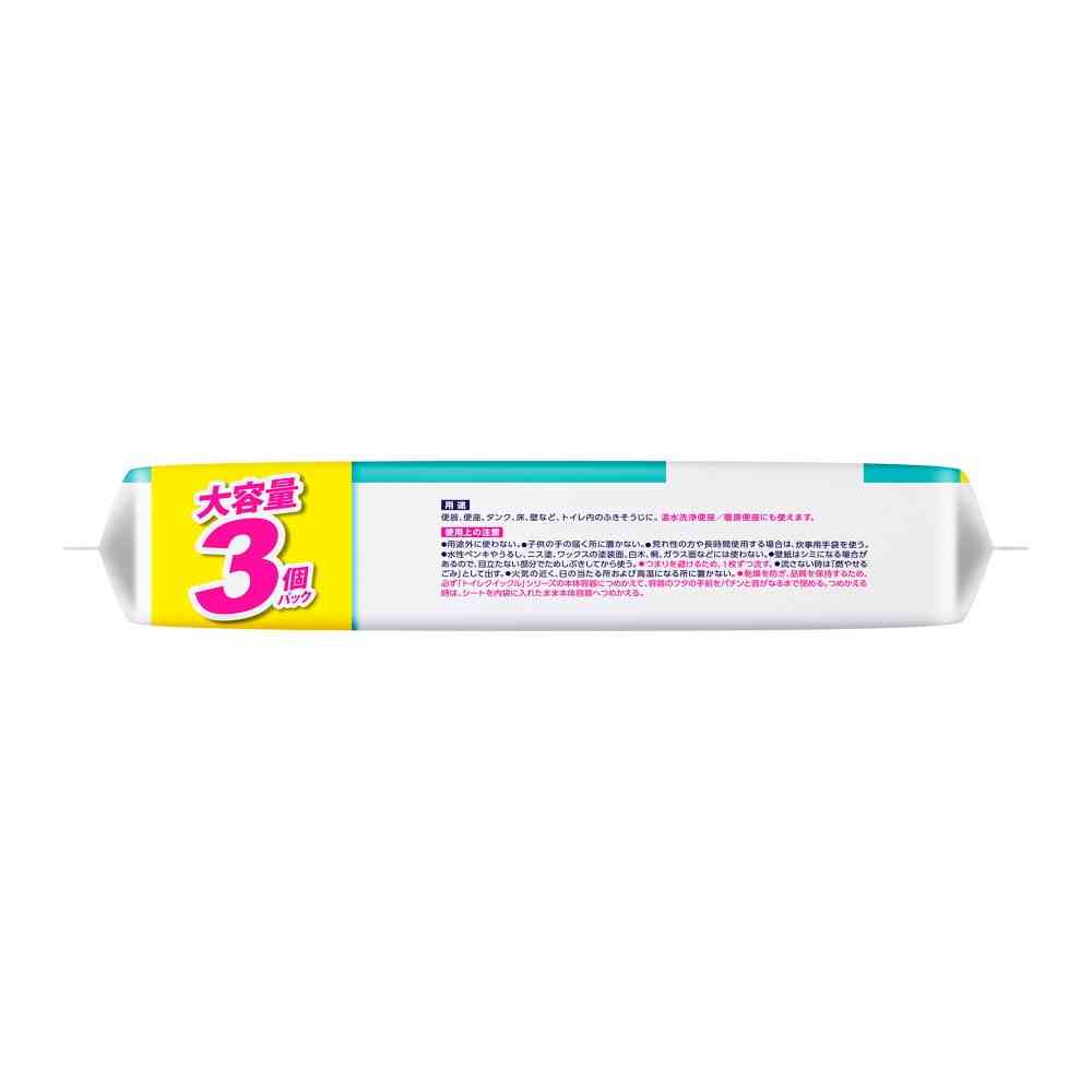 花王 トイレクイックル ミントの香り つめかえ用 スーパージャンボパック 30枚 - Image 3