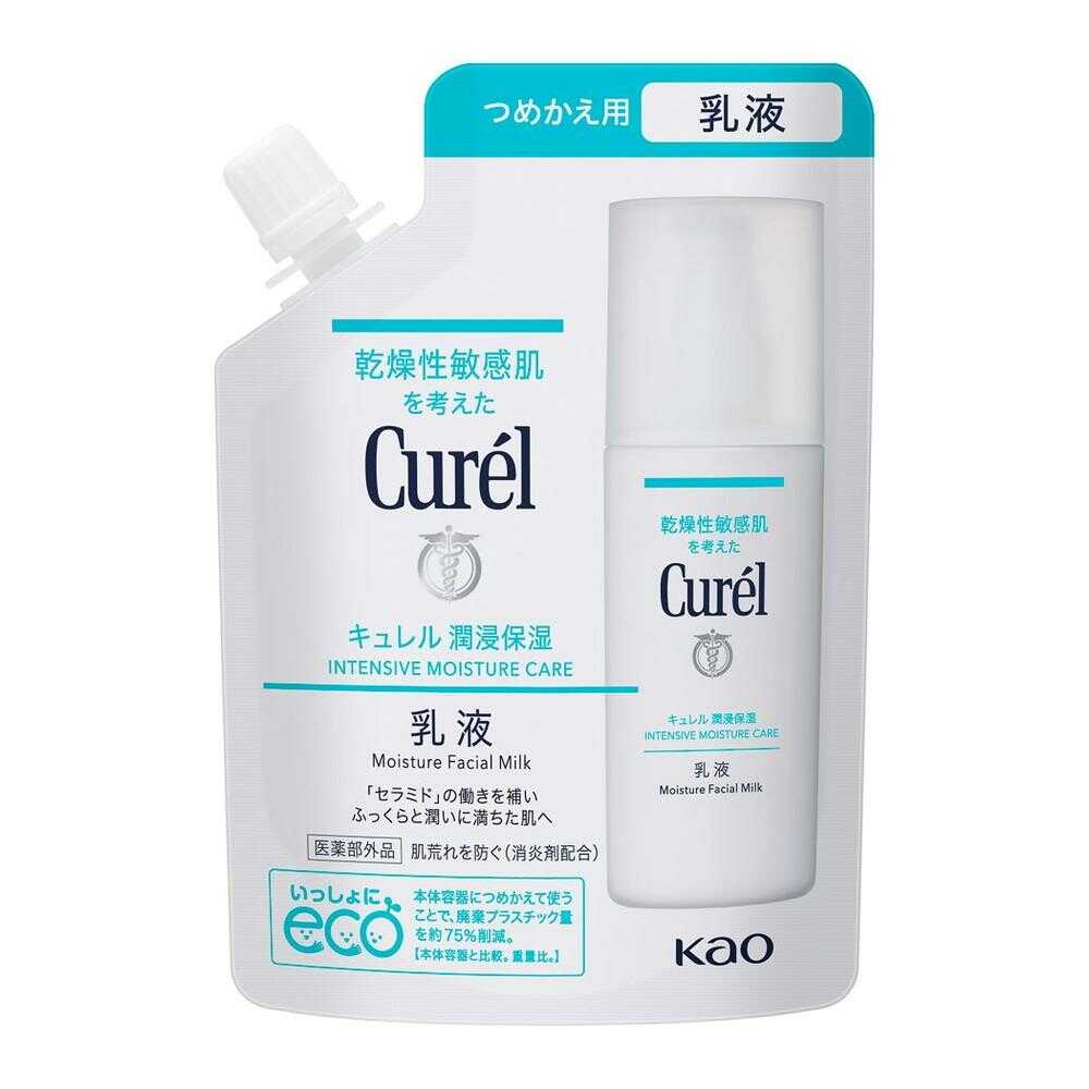 【医薬部外品】花王 キュレル(curel) 潤浸保湿 乳液 つめかえ用 100ml
