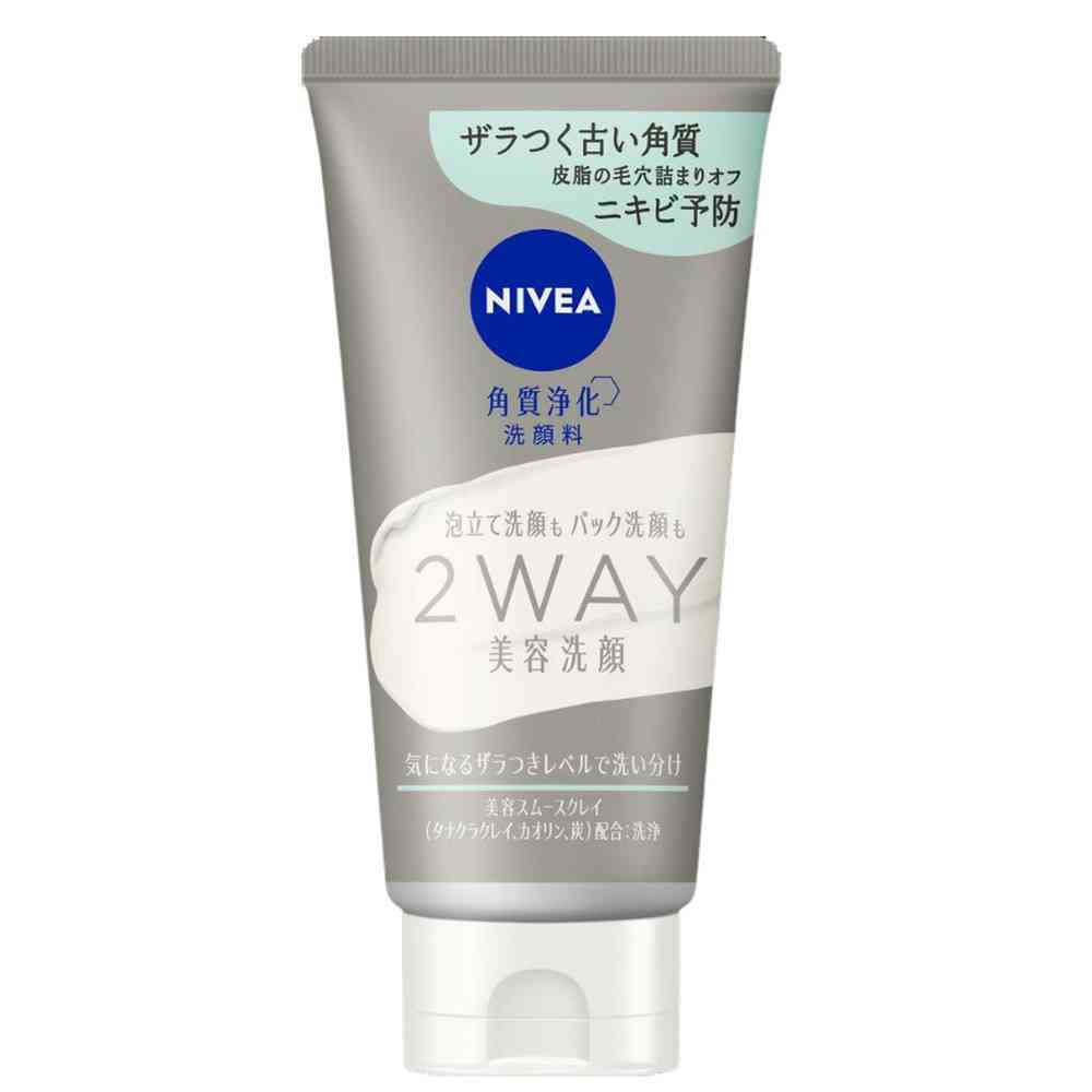 花王 ニベア2WAY美容洗顔AC 120g - Image 3