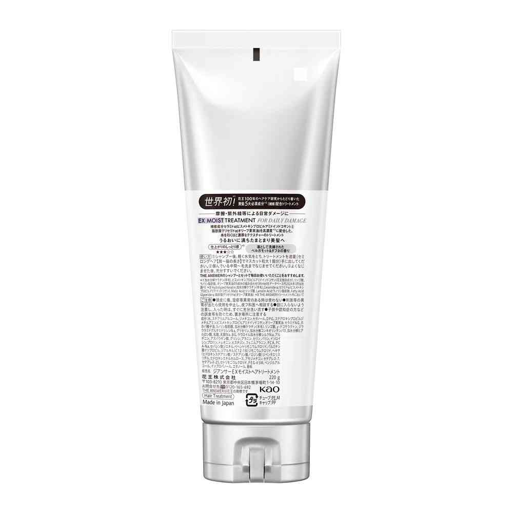 花王 THE ANSWER EXモイストトリートメント FOR DAILY DAMAGE 220g - Image 2