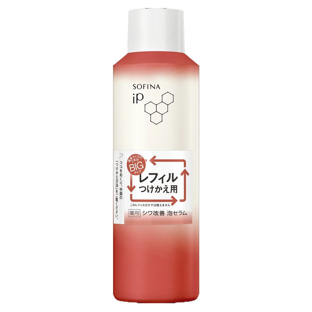 【医薬部外品】花王 ソフィーナ iP 薬用シワ改善 泡セラム レフィル 180g