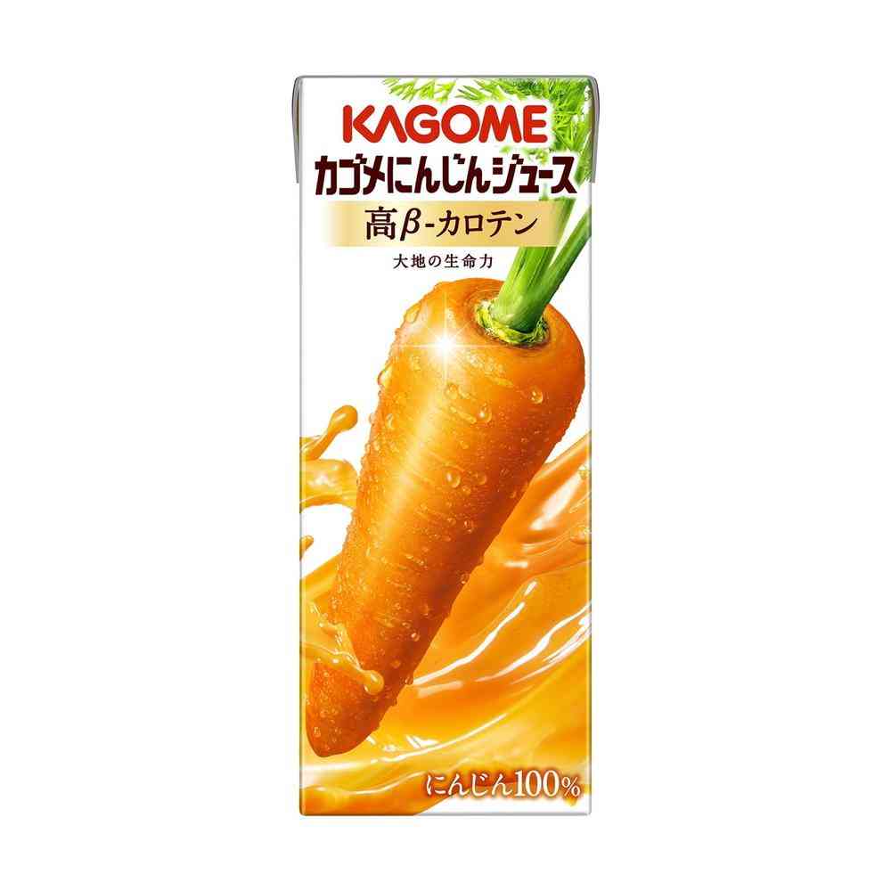 ◆カゴメ にんじんジュース 高β-カロテン 200ml - Image 4