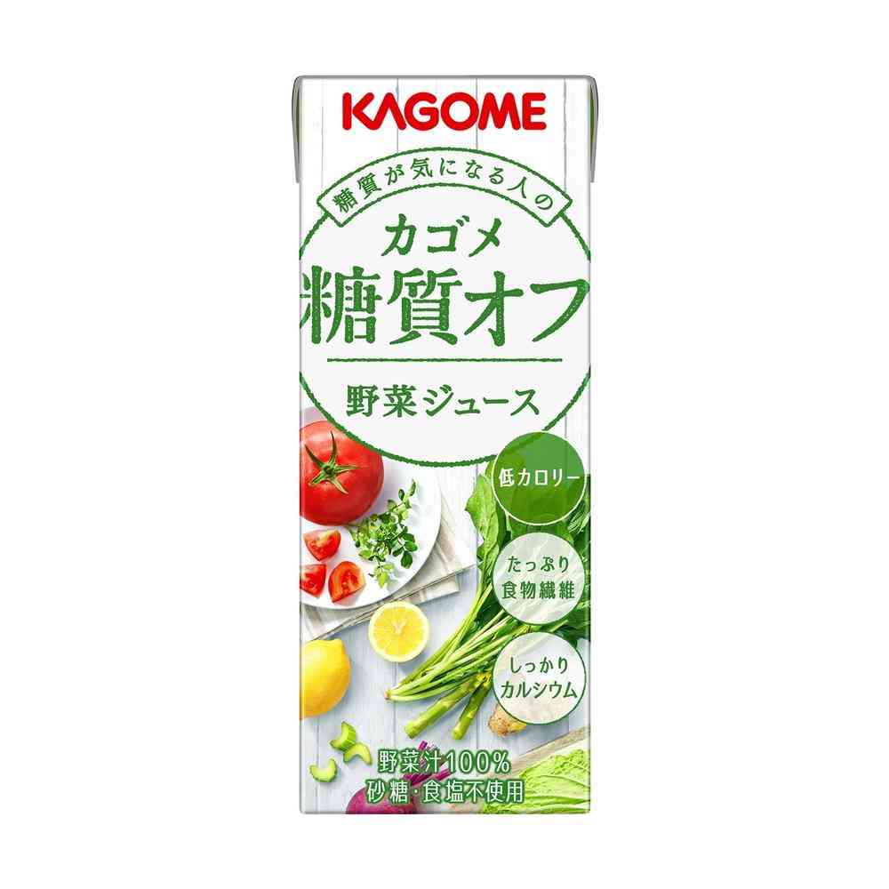◆カゴメ 糖質オフ 野菜ジュース 200ml - Image 3