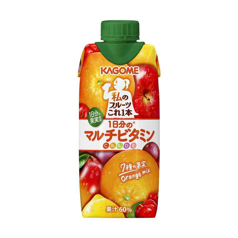 ◆カゴメ 私のフルーツ これ一本 1日分のマルチビタミン 330ml