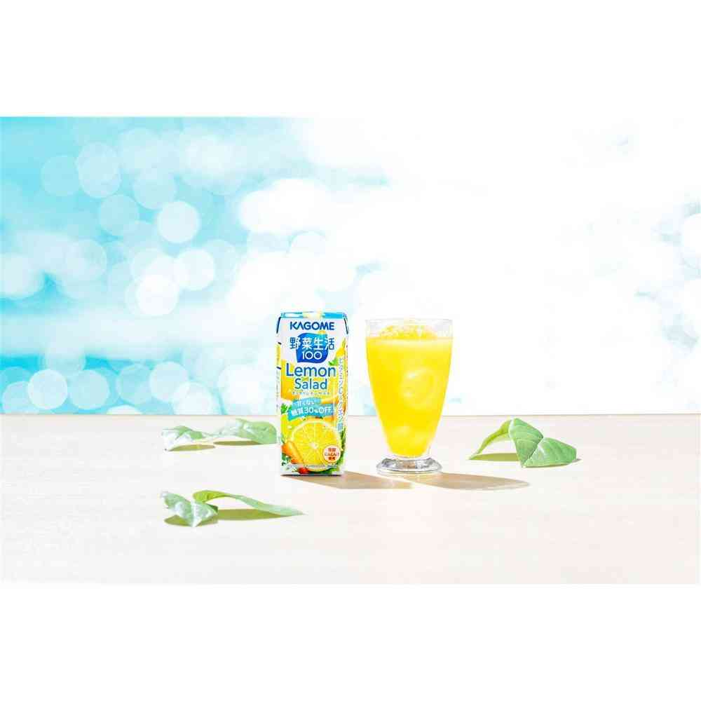 ◆カゴメ 野菜生活 100 すっきりレモンサラダ 200ml - Image 6