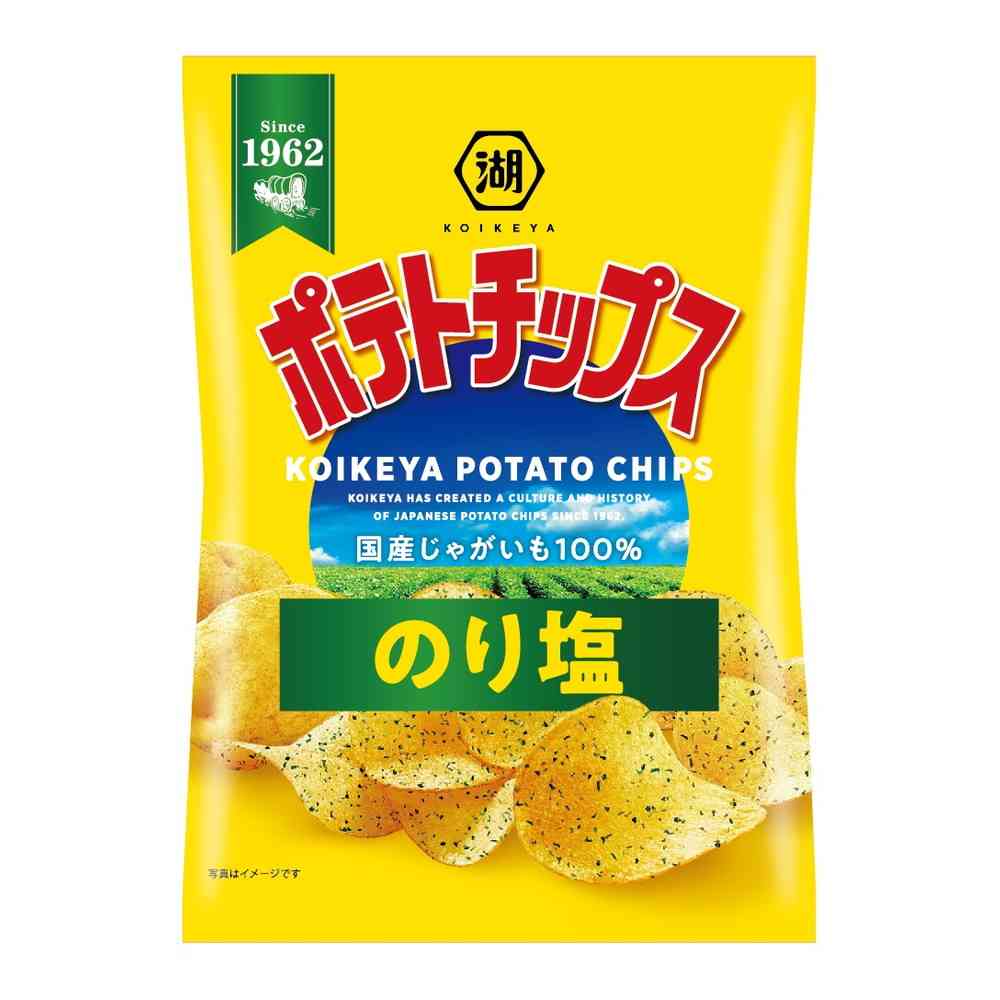 ◆湖池屋 ポテトチップス のり塩 55g - Image 4