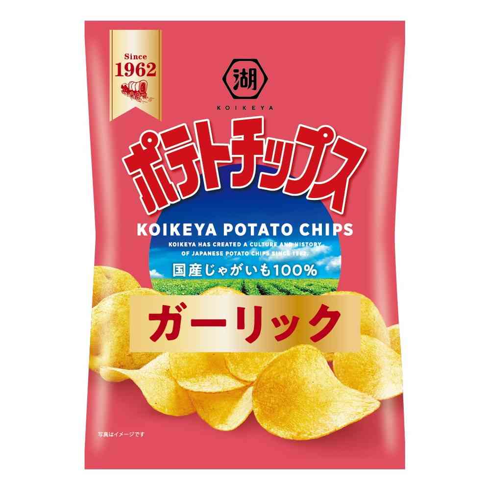 ◆湖池屋 ポテトチップス ガーリック 50g - Image 4