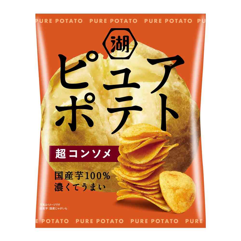◆湖池屋 ピュアポテト 超コンソメ 52g - Image 3
