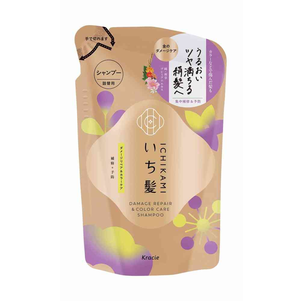 クラシエ いち髪 ダメージリペア&カラーケア シャンプー 詰替用 320ml
