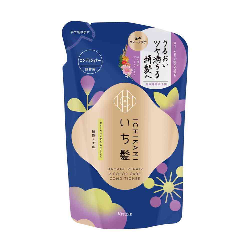 クラシエ いち髪 ダメージリペア&カラーケア コンディショナー 詰替用 320g