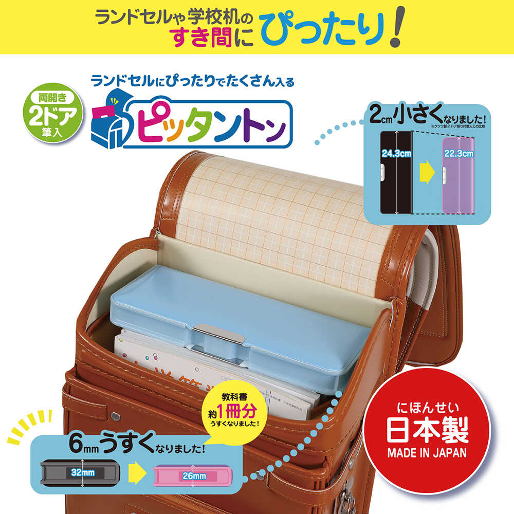 クツワ MG筆入 ピッタントン ライトブルー - Image 13