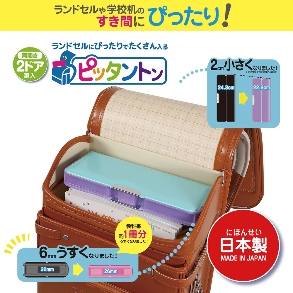 クツワ MG筆入 ピッタントン ミント - Image 3