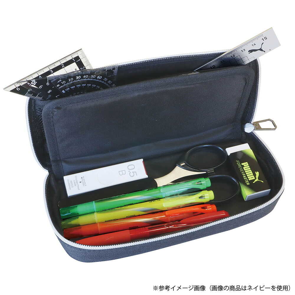 クツワ  デスクオーガナイザーペンケース ネイビー 100g - Image 14
