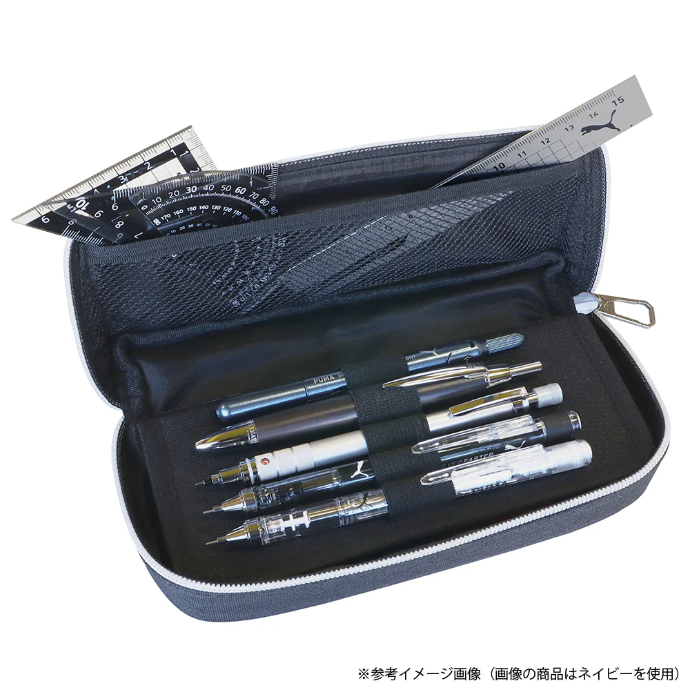 クツワ  デスクオーガナイザーペンケース ネイビー 100g - Image 4