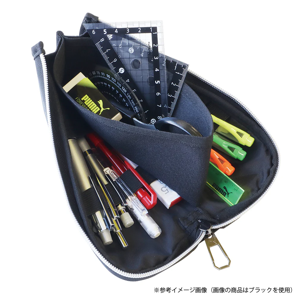 クツワ スリムホルダーペンケース ブラック 83g - Image 3