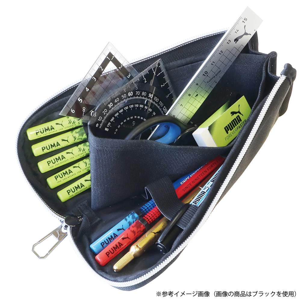 クツワ スリムホルダーペンケース ブラック 83g - Image 4