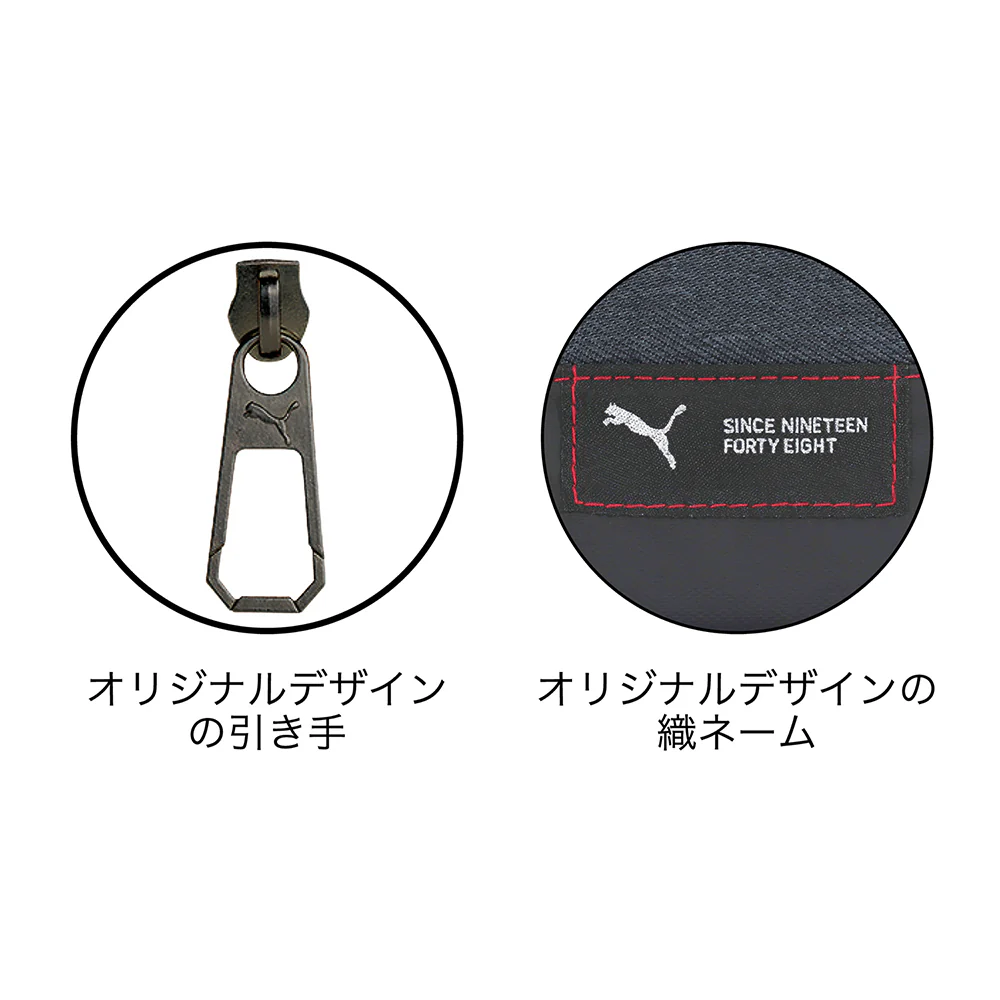 クツワ  ステッチスクエアペンケース ブラック 56g - Image 6