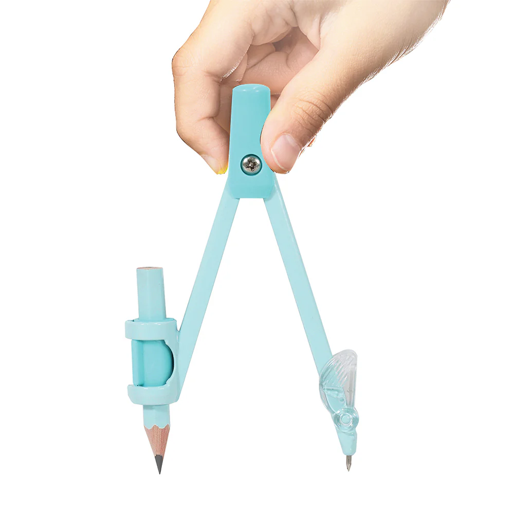 クツワ  回しやすい算数コンパス ミント 29g - Image 4