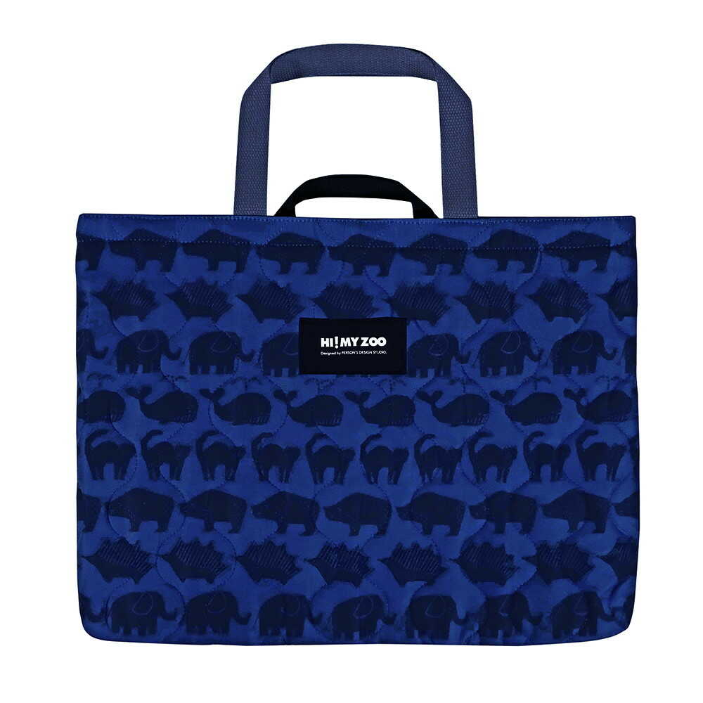 クツワ HI!MY ZOO レッスンバッグ ネイビー 102g - Image 6