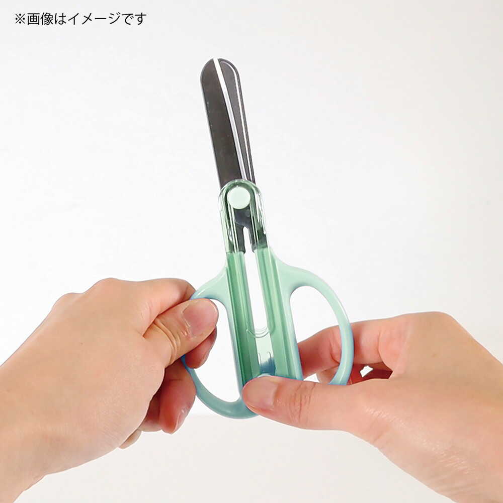 クツワ STAD キャップ一体こどもハサミ ミント 59g - Image 15