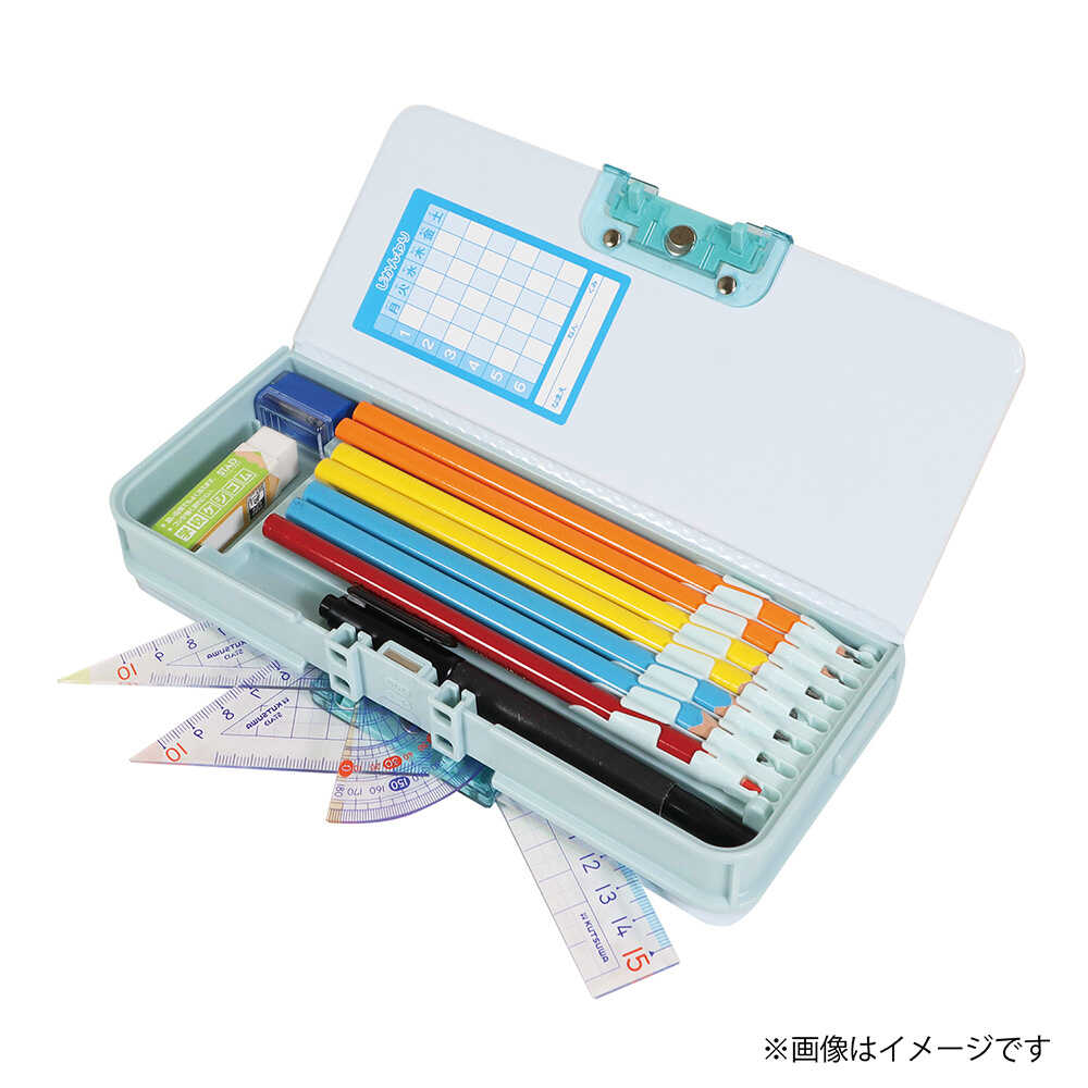 クツワ MG筆入 オートロック筆入 ミント - Image 18