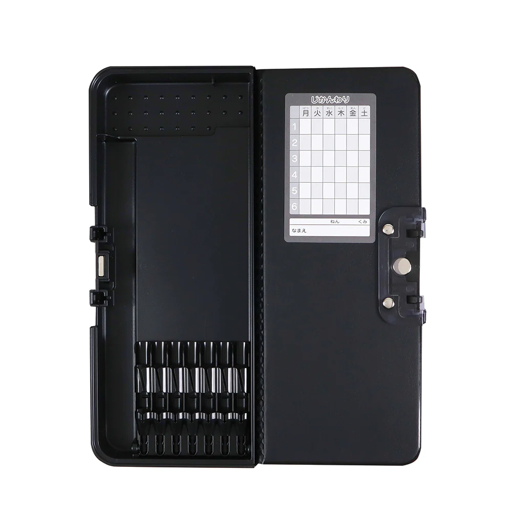 クツワ MG筆入 オートロック筆入 シルバー - Image 9
