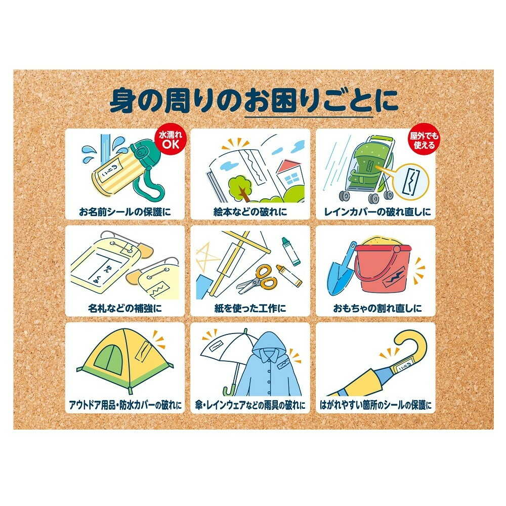 コニシ ボンド 保護・お直し便利テープ 25mm×3ｍ - Image 2