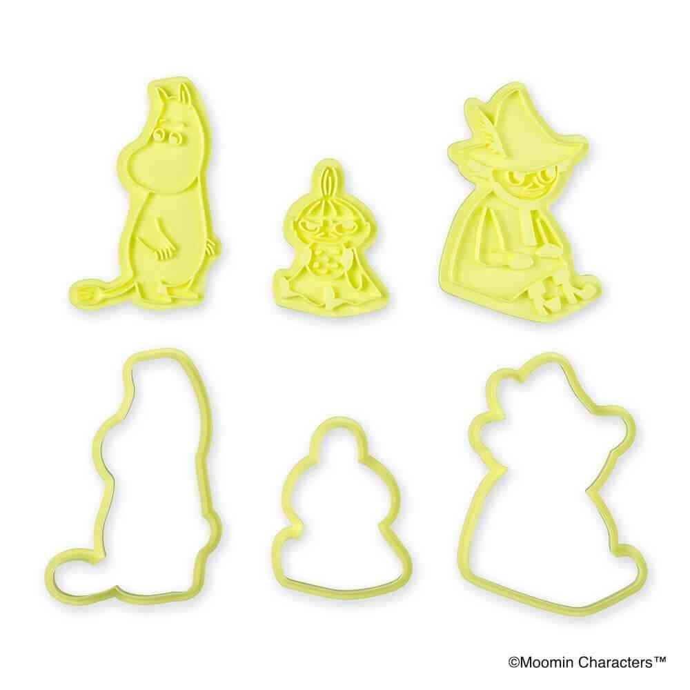 貝印 クッキー抜き型セット（ムーミン、リトルミイ、スナフキン） 1個 - Image 2