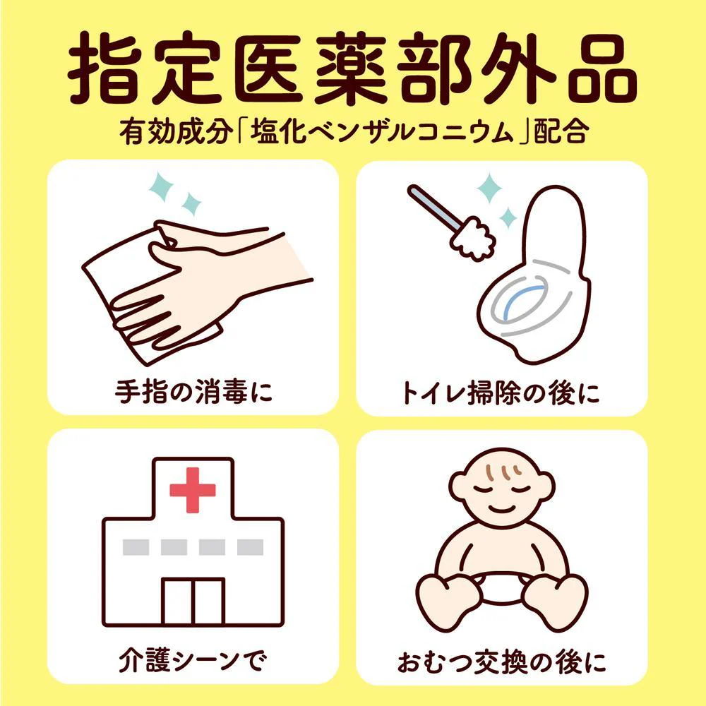 日本製紙 クレシア スコッティ ウェットタオル 消毒 アルコールタイプ 40枚×3コパック - Image 5
