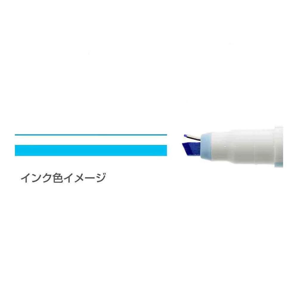 サンスター文具 Ninipie（ニニピー） ライトブルー×ブルー 1本 - Image 2