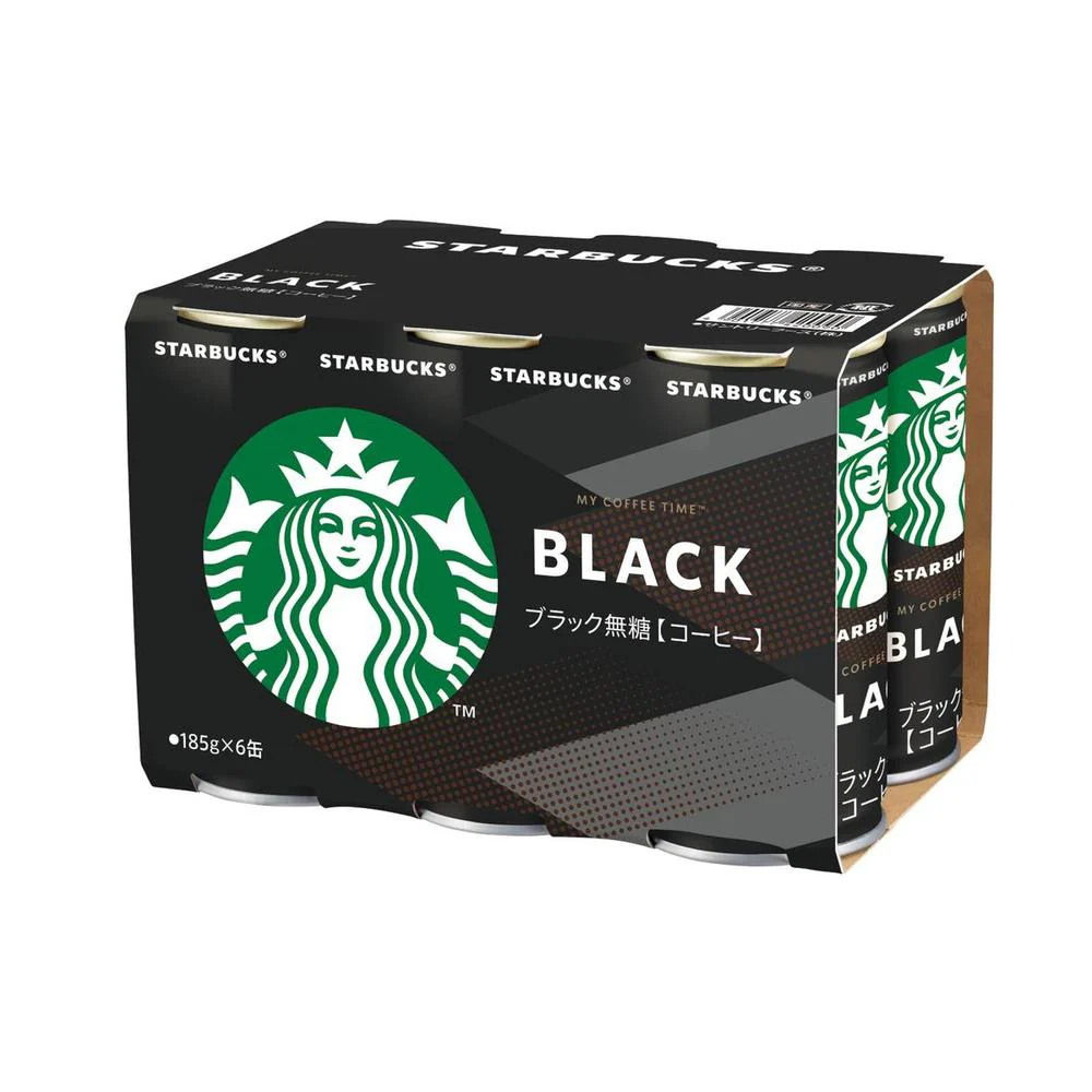 ◆サントリー スターバックス ブラック 185g×6缶 - Image 4