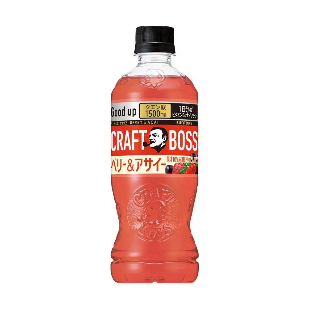 ◆サントリー クラフトボス ベリー&アサイー 500ml
