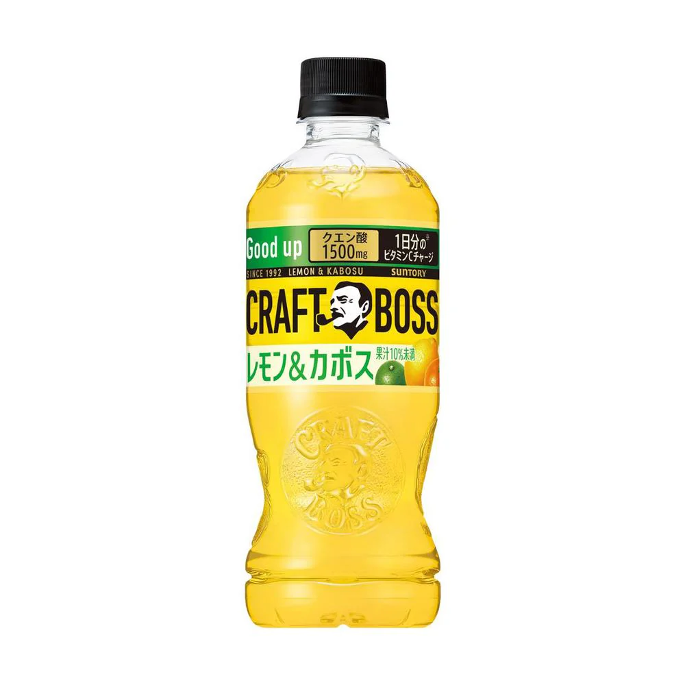 ◆サントリー クラフトボス レモン&カボス 500ml