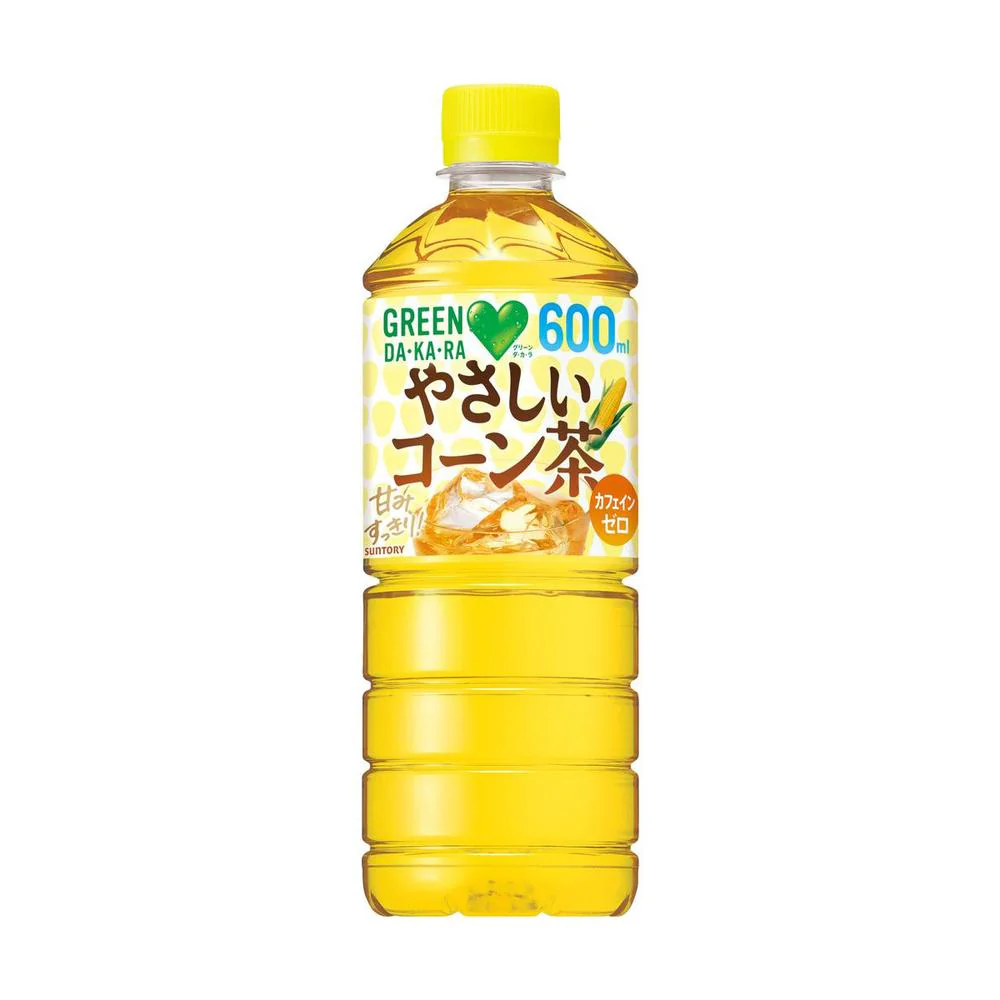◆サントリー GREEN DAKARA やさしいコーン茶 600ml - Image 4