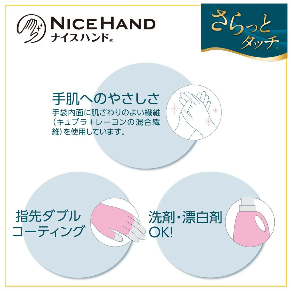ナイスハンドさらっとタッチ Sパールピンク - Image 3