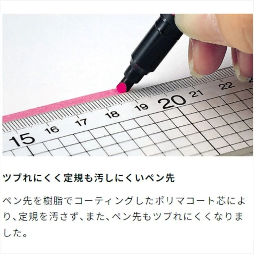 トンボ鉛筆 蛍光マーカー 蛍COAT 紫 1本 - Image 2