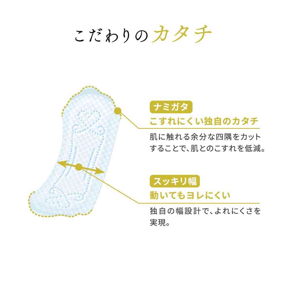 大王製紙 エリス 素肌のきもち ルナフィット 超スリム 軽い日用 17cm 羽なし 34枚 - Image 4