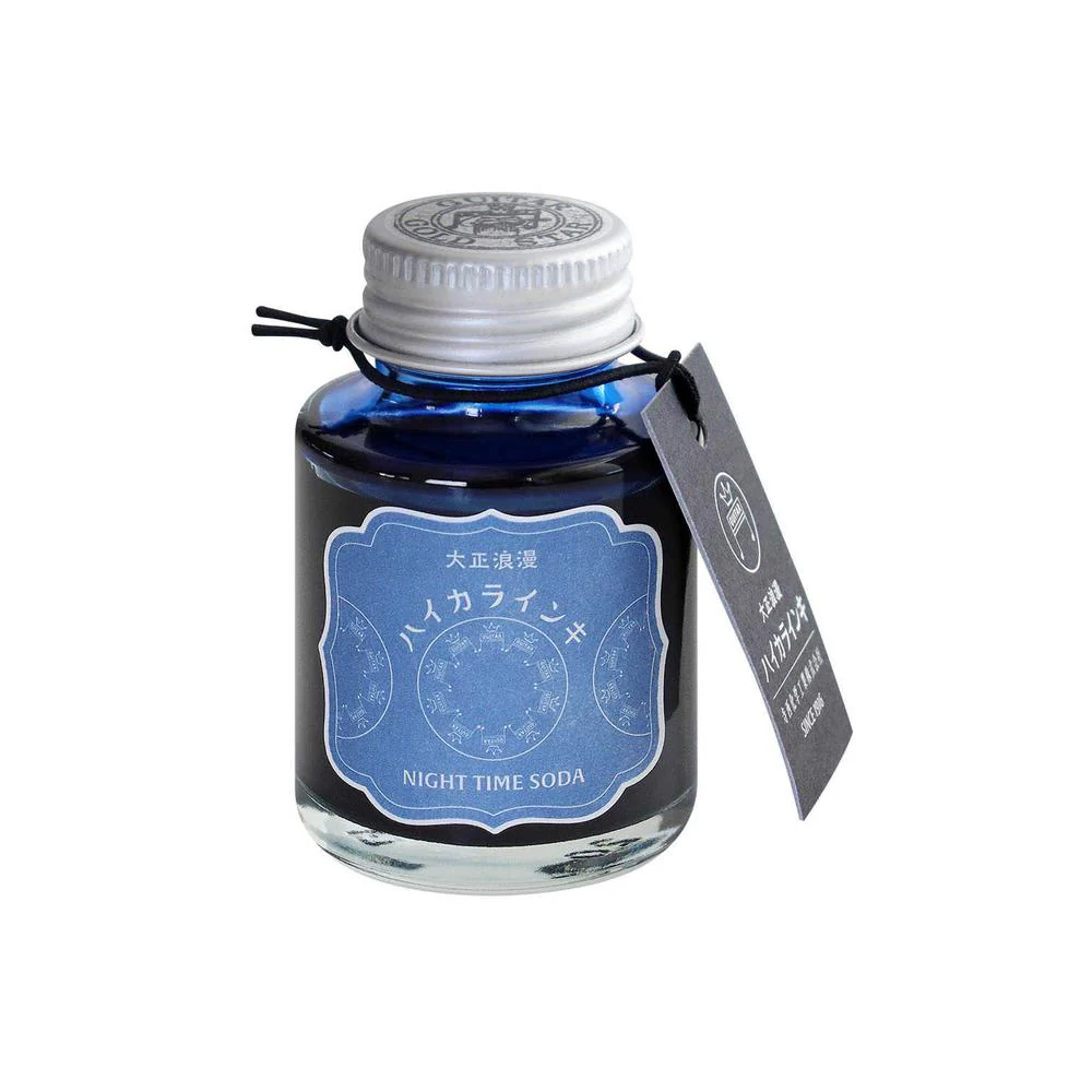 寺西化学工業 ギター 大正浪漫 ハイカラインキ ナイトタイムソーダ 40ml - Image 3