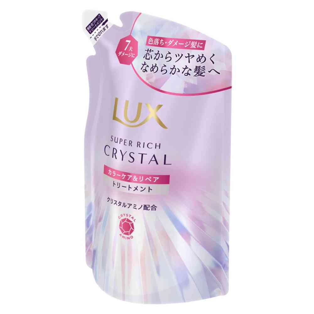ユニリーバ ラックス スーパーリッチクリスタル カラーケア＆リペア トリートメント つめかえ用 300g - Image 3