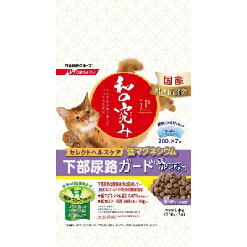 ペットライン JPスタイル 和の究み セレクトヘルスケア 下部尿路ガード 低マグネシウム 1.4kg - Image 3
