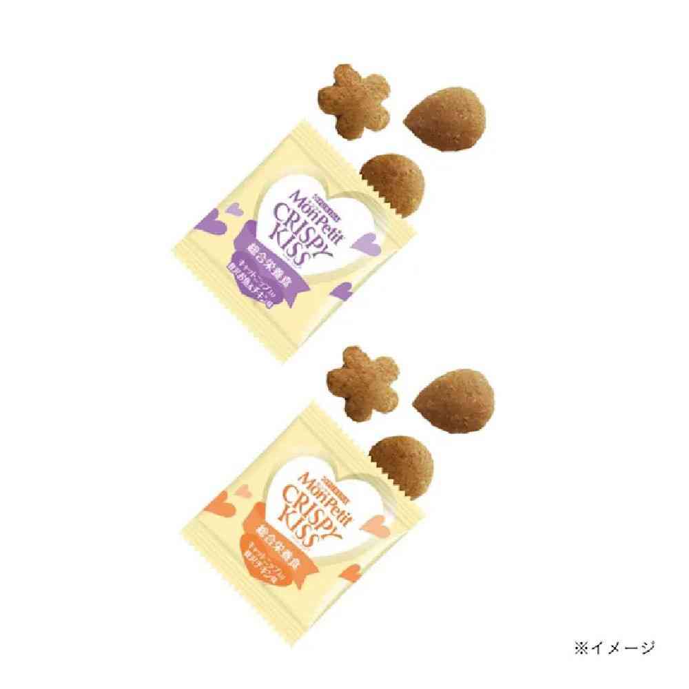 モンプチクリスピーキッス バラエティパック 総合栄養食キャットニップ入り2種のアソート 126g - Image 6